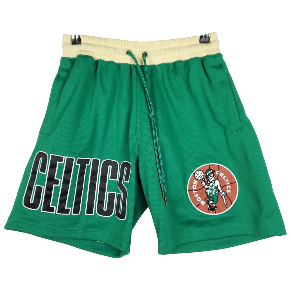 Boston Celtics Mitchell & Ness Small Jersey‎ Shorts OG 2.0 Embroidery Green NWT